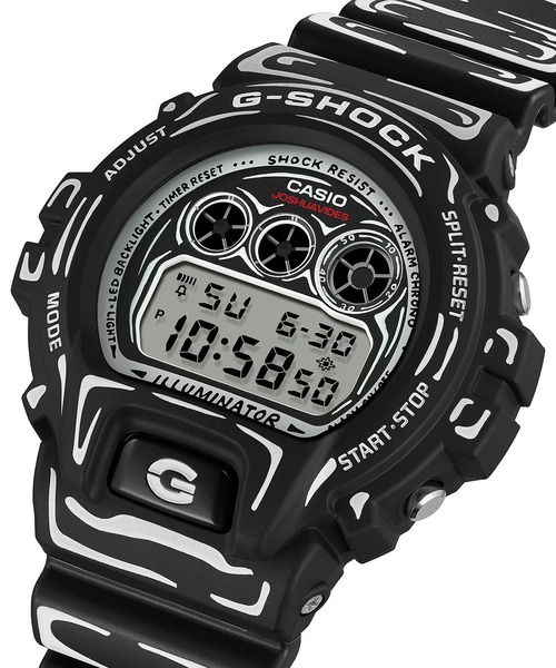 G-SHOCK（ジーショック）の「G-SHOCK/ジーショック 腕時計 Joshua Vides ジョシュア・ヴィーダス コラボレーションモデル DW-6900JV-1JR（デジタル腕時計・メンズ・ブラック・FREE）」の5枚目の写真
