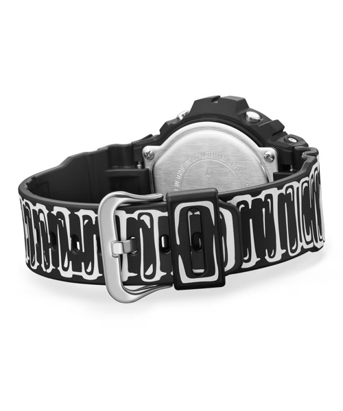 G-SHOCK（ジーショック）の「G-SHOCK/ジーショック 腕時計 Joshua Vides ジョシュア・ヴィーダス コラボレーションモデル DW-6900JV-1JR（デジタル腕時計・メンズ・ブラック・FREE）」の6枚目の写真