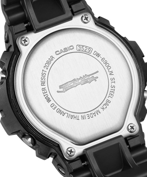 G-SHOCK（ジーショック）の「G-SHOCK/ジーショック 腕時計 Joshua Vides ジョシュア・ヴィーダス コラボレーションモデル DW-6900JV-1JR（デジタル腕時計・メンズ・ブラック・FREE）」の7枚目の写真