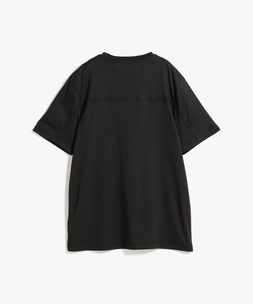 TOMMY HILFIGER(トミーヒルフィガー)の「ミックスメディアインターロックTシャツ(Tシャツ/カットソー・メンズ・ブラック/ベージュ/ネイビー・LARGE/SMALL/X-LARGE/MEDIUM)」の8枚目の写真