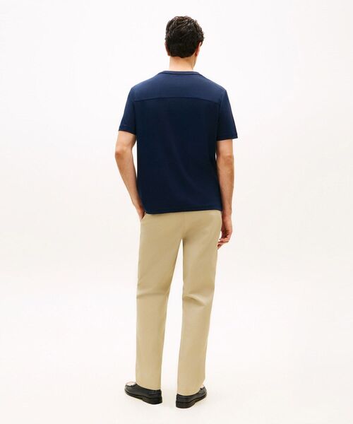 TOMMY HILFIGER(トミーヒルフィガー)の「ミックスメディアインターロックTシャツ(Tシャツ/カットソー・メンズ・ブラック/ベージュ/ネイビー・LARGE/SMALL/X-LARGE/MEDIUM)」の11枚目の写真