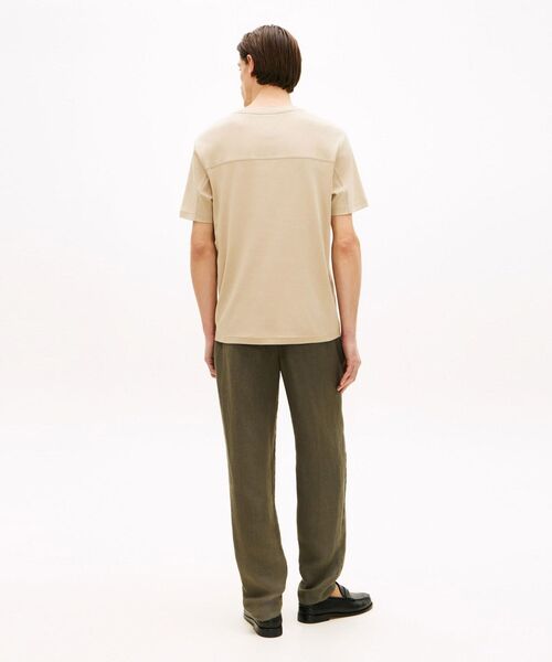 TOMMY HILFIGER(トミーヒルフィガー)の「ミックスメディアインターロックTシャツ(Tシャツ/カットソー・メンズ・ブラック/ベージュ/ネイビー・LARGE/SMALL/X-LARGE/MEDIUM)」の16枚目の写真