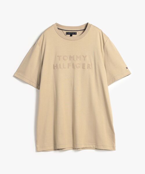 TOMMY HILFIGER(トミーヒルフィガー)の「ミックスメディアインターロックTシャツ(Tシャツ/カットソー・メンズ・ブラック/ベージュ/ネイビー・LARGE/SMALL/X-LARGE/MEDIUM)」の17枚目の写真