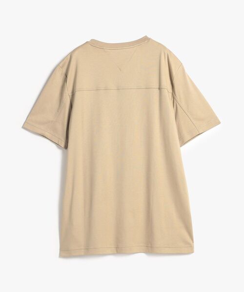 TOMMY HILFIGER(トミーヒルフィガー)の「ミックスメディアインターロックTシャツ(Tシャツ/カットソー・メンズ・ブラック/ベージュ/ネイビー・LARGE/SMALL/X-LARGE/MEDIUM)」の18枚目の写真