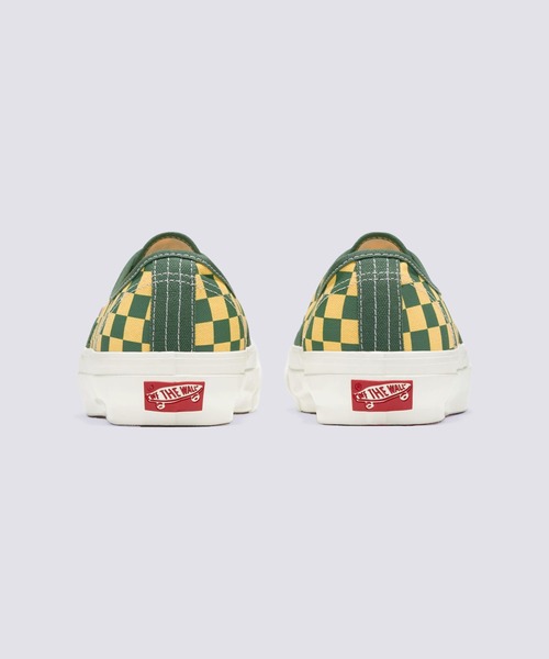 VANS(バンズ)の「VANS PREMIUM オーセンティック / LX Authentic 44 CHECKERBOARD F VN000EBNBR11(スニーカー・メンズ・グリーン・4/6/4.5/5/6.5/7/8.5/9/9.5/10/10.5/11)」の3枚目の写真