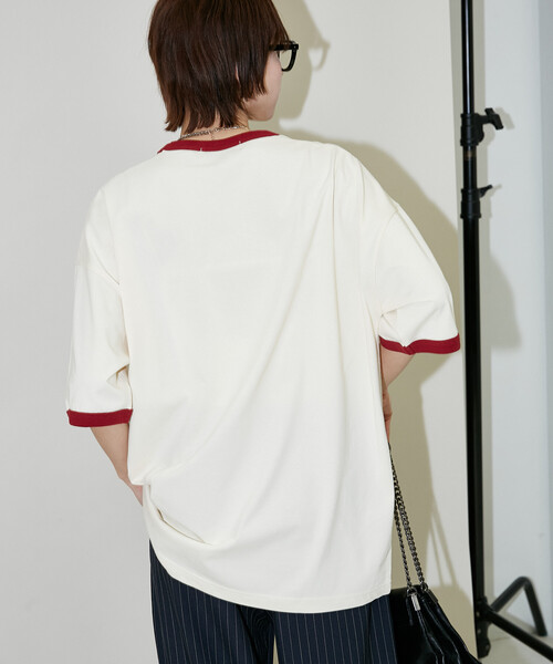 PUBLUX(パブリュクス)の「PUBLUX/パブリュクス <機能性素材>Mickey Mouse/ミッキーマウス/ スケッチ リンガーTシャツ 限定展開(Tシャツ/カットソー・メンズ・レッド/グレー/ネイビー/サックスブルー・LARGE/SMALL/MEDIUM)」の21枚目の写真