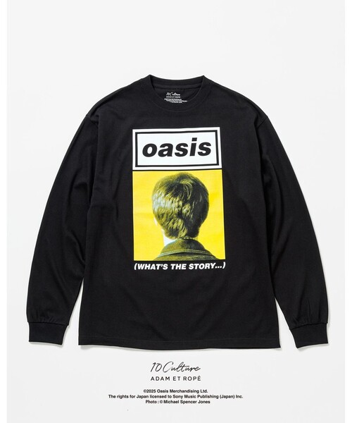 ADAM ET ROPE'(アダムエロペ)の「【oasis 10Culture / ADAM ET ROPE'】Artwork design LST(Tシャツ/カットソー・メンズ・ブラック系その他2/ベージュ系その他3/ベージュ系その他4/イエロー系その他5/イエロー系その他4/ブラック系その他・L/XL/M)」の5枚目の写真