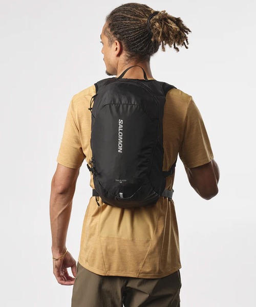 SALOMON（サロモン）の「SALOMON/サロモン バックパック TRAILBLAZER 10 トレイルブレイザー10L（バックパック/リュック・メンズ・グレー/シルバー/ブラック・FREE）」の8枚目の写真