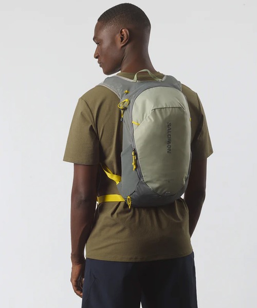 SALOMON（サロモン）の「SALOMON/サロモン バックパック TRAILBLAZER 10 トレイルブレイザー10L（バックパック/リュック・メンズ・グレー/シルバー/ブラック・FREE）」の13枚目の写真