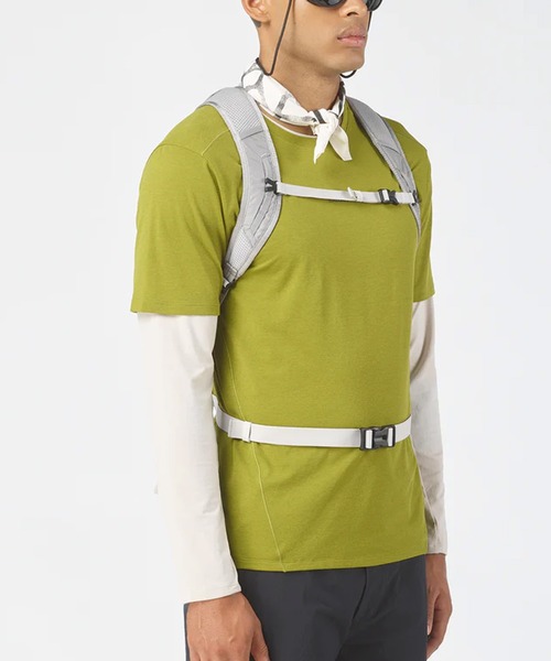 SALOMON（サロモン）の「SALOMON/サロモン バックパック TRAILBLAZER 10 トレイルブレイザー10L（バックパック/リュック・メンズ・グレー/シルバー/ブラック・FREE）」の17枚目の写真