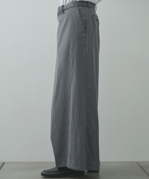 TAAKK(ターク)の「【TAAKK/ターク】Wrap Pants(スラックス・メンズ・グレー/ブラック・3/2)」の6枚目の写真