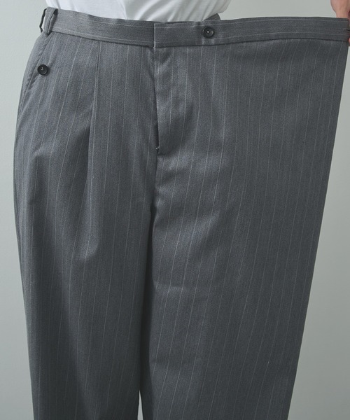 TAAKK(ターク)の「【TAAKK/ターク】Wrap Pants(スラックス・メンズ・グレー/ブラック・3/2)」の9枚目の写真