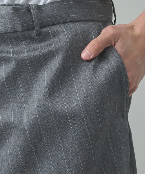 TAAKK(ターク)の「【TAAKK/ターク】Wrap Pants(スラックス・メンズ・グレー/ブラック・3/2)」の10枚目の写真