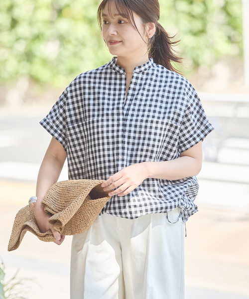 ☆新品ジャーナルスタンダードハードマンズリネンコットンフレンチスリーブスキッパー JOURNAL STANDARD｜《追加》ハードマンズリネンコットンフレンチ