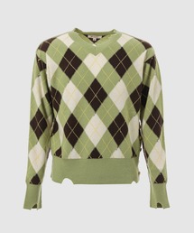 MASU | DIAMOND SCRAPED SWEATER(ニット/セーター)