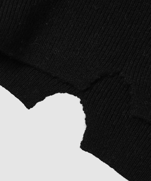 MASU(エムエーエスユー)の「DIAMOND SCRAPED SWEATER(ニット/セーター・メンズ・イエロー系その他/グリーン系その他/ピンク系その他・46)」の10枚目の写真