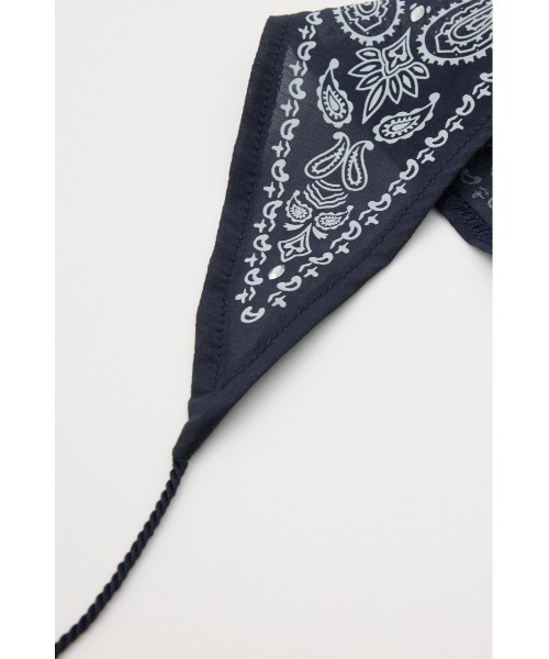 MOUSSY（マウジー）の「STUDDED BANDANA スカーフ（バンダナ/スカーフ・レディース・ネイビー/バーガンディー・FREE）」の8枚目の写真