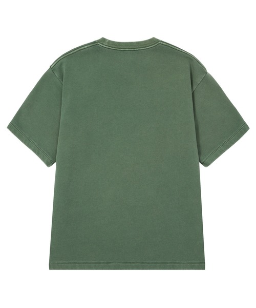 HUF（ハフ）の「huf eightynine WASHED FLEECE  TEE（Tシャツ/カットソー・メンズ・ブラック/ブラウン/アッシュグレー/ライトパープル/グリーン・XL/M/L/S/XXL）」の18枚目の写真