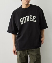 is-ness（イズネス）の「【is-ness/イズネス】HOUSE T-SHIRT FL（Tシャツ/カットソー）」