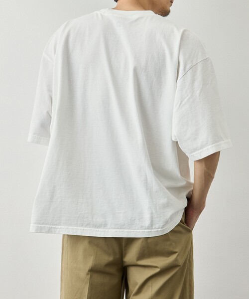 is-ness(イズネス)の「【is-ness/イズネス】HOUSE T-SHIRT FL(Tシャツ/カットソー・メンズ・グレー/ブラック/ホワイト・L/M)」の6枚目の写真