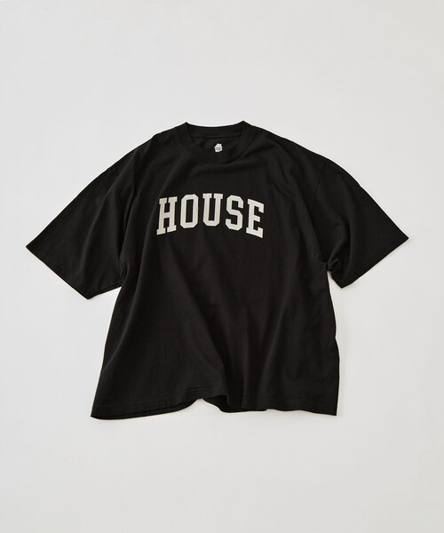 is-ness(イズネス)の「【is-ness/イズネス】HOUSE T-SHIRT FL(Tシャツ/カットソー・メンズ・グレー/ブラック/ホワイト・L/M)」の15枚目の写真