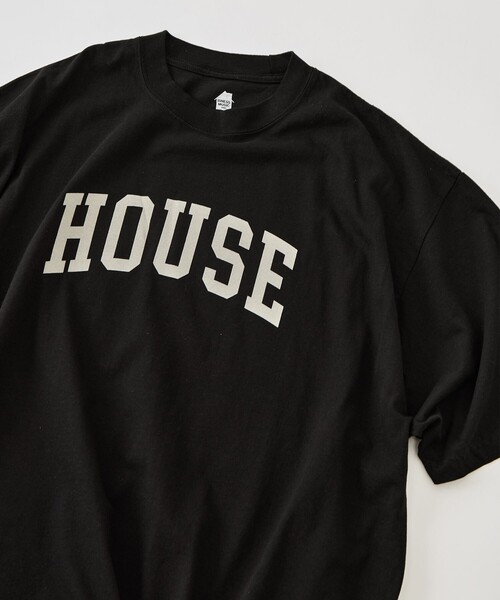 is-ness(イズネス)の「【is-ness/イズネス】HOUSE T-SHIRT FL(Tシャツ/カットソー・メンズ・グレー/ブラック/ホワイト・L/M)」の16枚目の写真