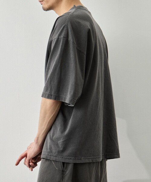 is-ness(イズネス)の「【is-ness/イズネス】HOUSE T-SHIRT FL(Tシャツ/カットソー・メンズ・グレー/ブラック/ホワイト・L/M)」の19枚目の写真