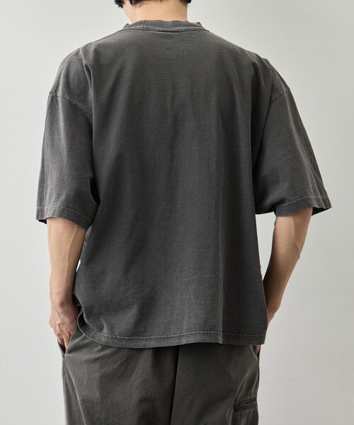 is-ness(イズネス)の「【is-ness/イズネス】HOUSE T-SHIRT FL(Tシャツ/カットソー・メンズ・グレー/ブラック/ホワイト・L/M)」の20枚目の写真