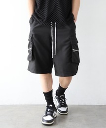 GA Shiny Cargo Shorts