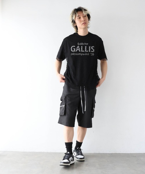 GALLIS ADDICTION(ガリスアディクション)の「GA Shiny Cargo Shorts(その他パンツ・メンズ・ブラック・L/M)」の11枚目の写真