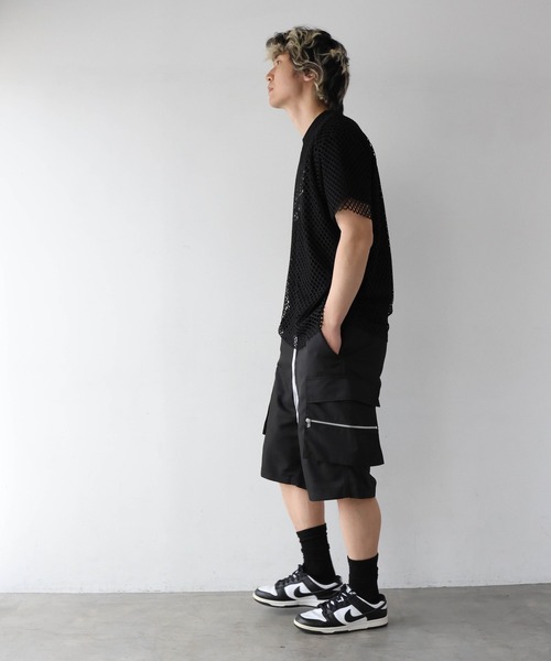 GALLIS ADDICTION(ガリスアディクション)の「GA Shiny Cargo Shorts(その他パンツ・メンズ・ブラック・L/M)」の14枚目の写真