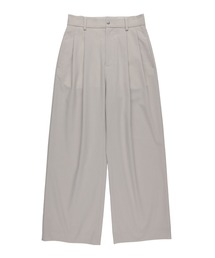 WEATHER STRETCH TUCK PANTS W/ウェザーストレッチ タックパンツ(ウィメンズ)