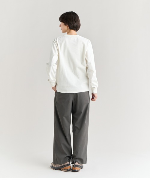 NANGA(ナンガ)の「WEATHER STRETCH TUCK PANTS W/ウェザーストレッチ タックパンツ(ウィメンズ)(その他パンツ・レディース・ライトグレー・M)」の17枚目の写真