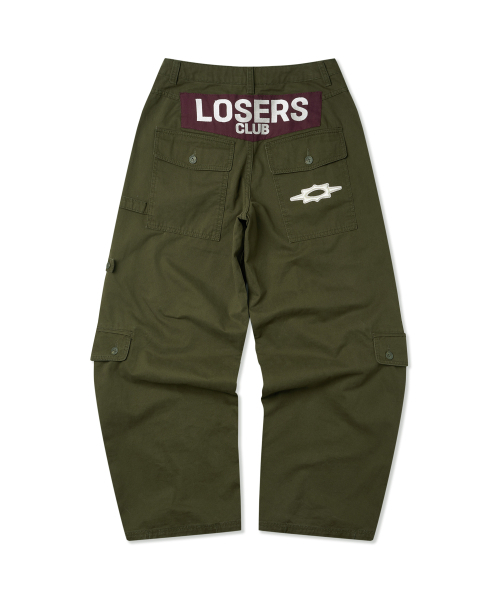 LOSERS CLUB(ルーザーズクラブ)の「マルチカーゴポケットワイドコットンパンツカーキ(その他パンツ・レディース・その他・SMALL/MEDIUM/LARGE/X-LARGE/X-SMALL)」の3枚目の写真
