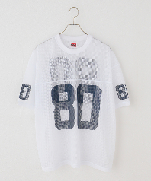 JOURNAL STANDARD(ジャーナルスタンダード)の「別注【MASON/メイソン】メッシュTシャツ(Tシャツ/カットソー・レディース・ネイビー/ホワイト・FREE)」の15枚目の写真