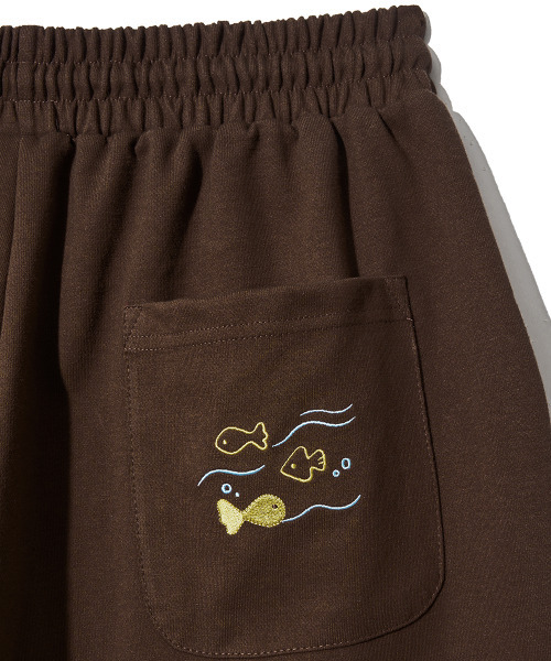 GAKKAI UNIONS(ガッカイユニオンズ)の「ビレッジスウェットバermudaパンツブラウン(その他パンツ・レディース・その他・SMALL/MEDIUM/LARGE/X-LARGE)」の4枚目の写真