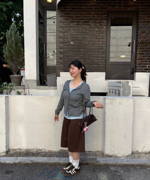 GAKKAI UNIONS(ガッカイユニオンズ)の「ビレッジスウェットバermudaパンツブラウン(その他パンツ・レディース・その他・SMALL/MEDIUM/LARGE/X-LARGE)」の6枚目の写真