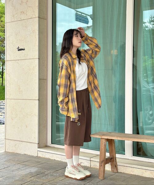GAKKAI UNIONS(ガッカイユニオンズ)の「ビレッジスウェットバermudaパンツブラウン(その他パンツ・レディース・その他・SMALL/MEDIUM/LARGE/X-LARGE)」の9枚目の写真