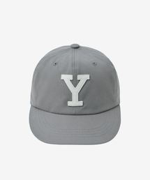 YALE（イェール）の「Yロゴレザーストラップキャップ_グレー（キャップ）」