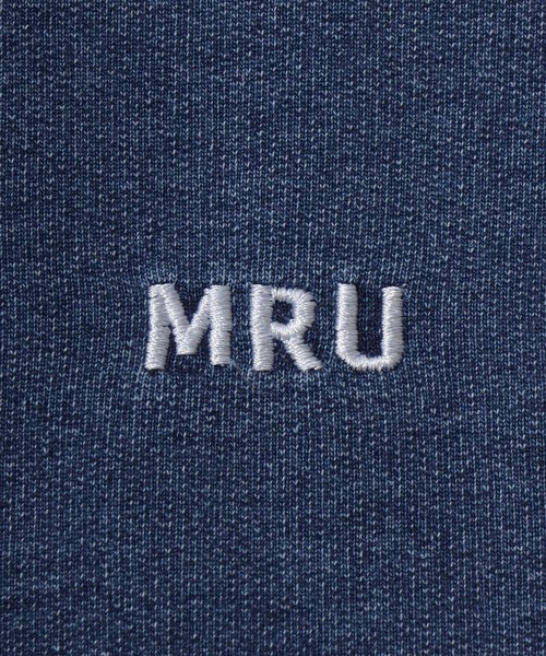 MRU(エムアールユー)の「2026SS MRU/エムアールユー カットデニム Tシャツ×ショートパンツ ハーフパンツ/セットアップ/上下セット レディース メンズ(Tシャツ/カットソー・メンズ・ライトインディゴブルー/ブルー系その他/ブルー系その他2/ネイビー・M/L/XL)」の7枚目の写真