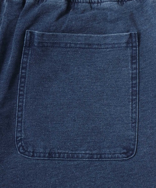 MRU(エムアールユー)の「2026SS MRU/エムアールユー カットデニム Tシャツ×ショートパンツ ハーフパンツ/セットアップ/上下セット レディース メンズ(Tシャツ/カットソー・メンズ・ライトインディゴブルー/ブルー系その他/ブルー系その他2/ネイビー・M/L/XL)」の8枚目の写真