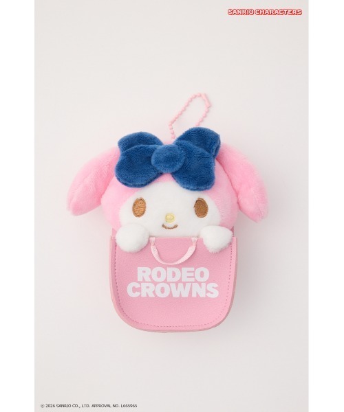 RODEO CROWNS WIDE BOWL(ロデオクラウンズワイドボウル)の「(サンリオキャラクターズ)バッグマスコットホルダー(チャーム・レディース・ピンク系その他/ブルー系その他2/レッド系その他/パープル系その他・FREE)」の3枚目の写真