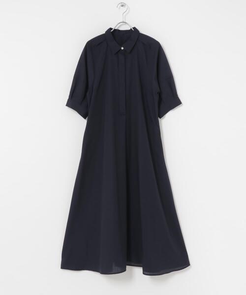 URBAN RESEARCH ROSSO WOMEN(アーバンリサーチ ロッソ)の「『WEB限定』イージーリネンシャツワンピース(ワンピース・レディース・ブラウン系その他/ネイビー/その他1・FREE)」の20枚目の写真
