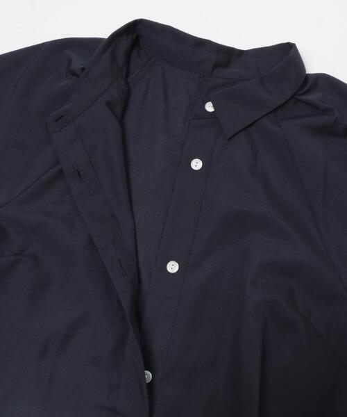 URBAN RESEARCH ROSSO WOMEN(アーバンリサーチ ロッソ)の「『WEB限定』イージーリネンシャツワンピース(ワンピース・レディース・ブラウン系その他/ネイビー/その他1・FREE)」の21枚目の写真