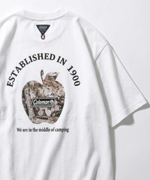 2026SS Coleman/コールマン フロントワンポイント バックプリント半袖Tシャツ レディース メンズ