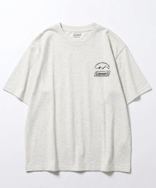 COLEMAN(コールマン)の「2026SS Coleman/コールマン フロントワンポイント バックプリント半袖Tシャツ レディース メンズ(Tシャツ/カットソー・メンズ・チャコール/ホワイト/ブラック系その他/グレー系その他・LL/L/M)」の7枚目の写真