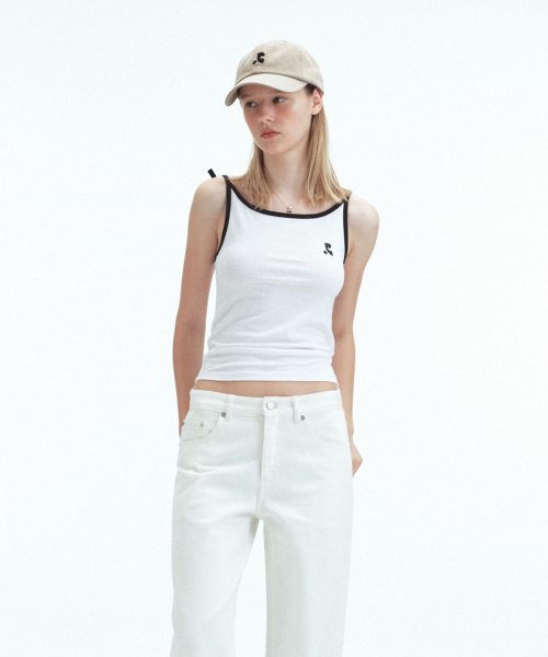 Rest&Recreation(レストアンドレクリエーション)の「BACK TIE SLEEVELESS - WHITE(Tシャツ/カットソー・レディース・その他・ONE)」の6枚目の写真
