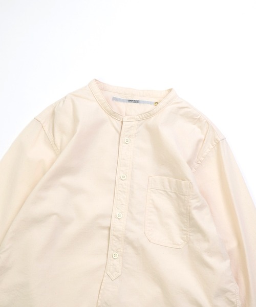 OMNIGOD（オムニゴッド）の「[OMNIGOD womens / オムニゴッド] シーチング スタンドカラーシャツ（シャツ/ブラウス・レディース・アイボリー・2/3）」の19枚目の写真