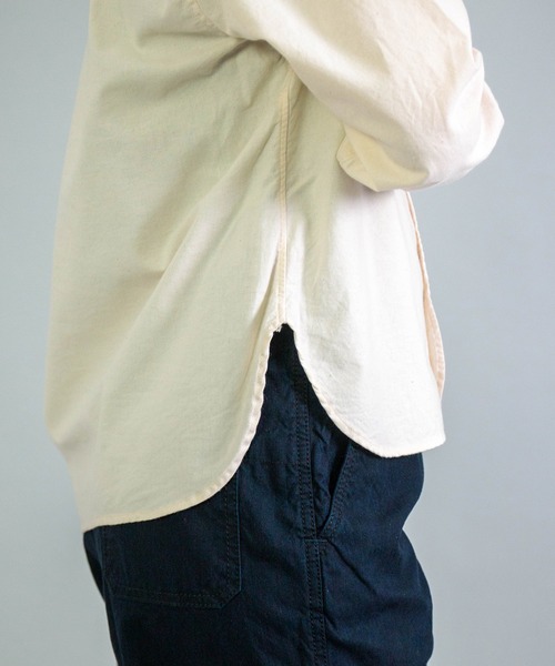 OMNIGOD（オムニゴッド）の「[OMNIGOD womens / オムニゴッド] シーチング スタンドカラーシャツ（シャツ/ブラウス・レディース・アイボリー・2/3）」の16枚目の写真