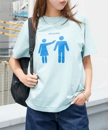WBSB（ダブルビーエスビー）の「WBSB/ダブルビーエスビー DOUCHE S/S TEE-vintage プリントTシャツ 長袖 ひび割れプリント メンズ レディース ユニセックス 秋 秋服 2026年秋冬（Tシャツ/カットソー）」
